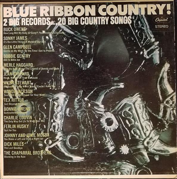 

LP Record VARIOUS Blue Ribbon Country STBB2969 CAPITOL 1968 US CountryFolk Used