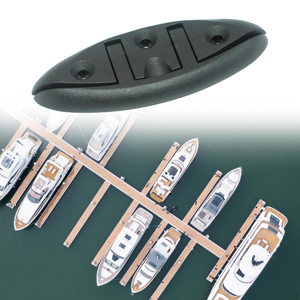 Boat Folding Cleat Accessory 5 Inch Spare Parts Portable, Nylon, Marine Flip Up Dock for