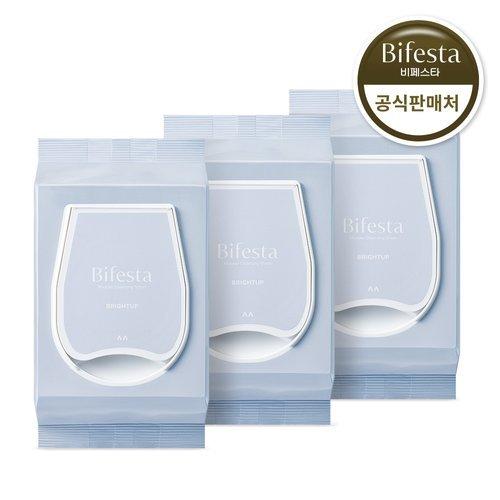 Bifesta Micellar Cleansing Sheet Brightening 46 Sheets (3 Pack)_636155