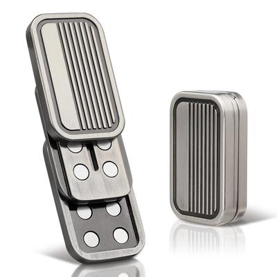 Triple Push Slider Magnetic Fidget Slider,Camera Shaped ADHD Push Slider Toy Metal Press Click Anxiety Stress Relief Fidget Toys