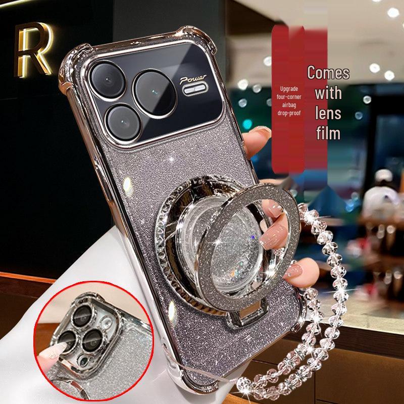 

Huawei Honor Power2 Glitter Bracket Case - Luxurious and Creative Design Honor Power2
