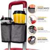 Hands-Free Travel Luggage Cup Holder Durable Travel Cup Holder Suitcase Drink Holder  Milk Tea