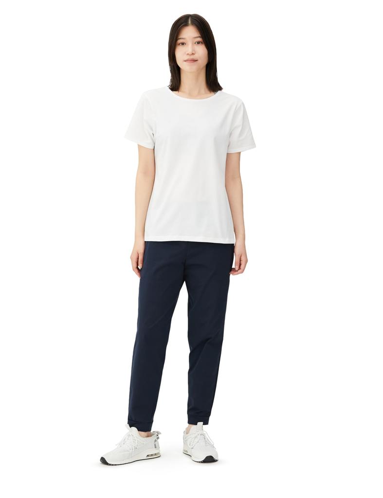 Danskin BACK CROSS Jasmine White Women's S/S TEE,