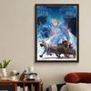 5D Diy Diamond Painting Olaf and Elk Full Drill Rhinestones Mosaic Embroidery Handmade Products Home Decor Gift
