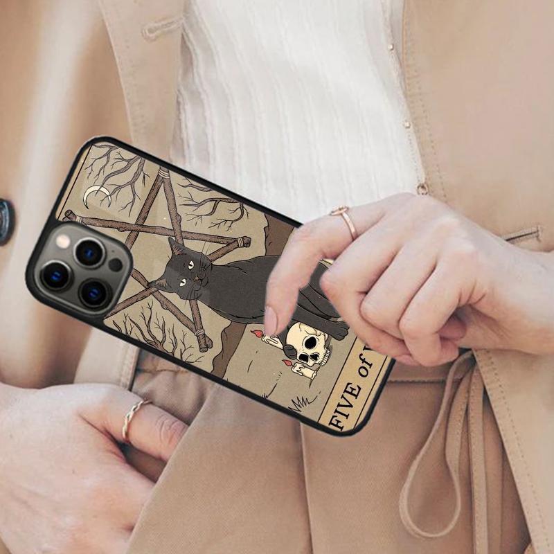 

The Empress Tarot Cat Art Magnetic Phone Case For APPLE iPhone 17 Air 16 14 13 12 Pro Max 15 Plus Wireless Charge MagSafe Cover iPhone 14