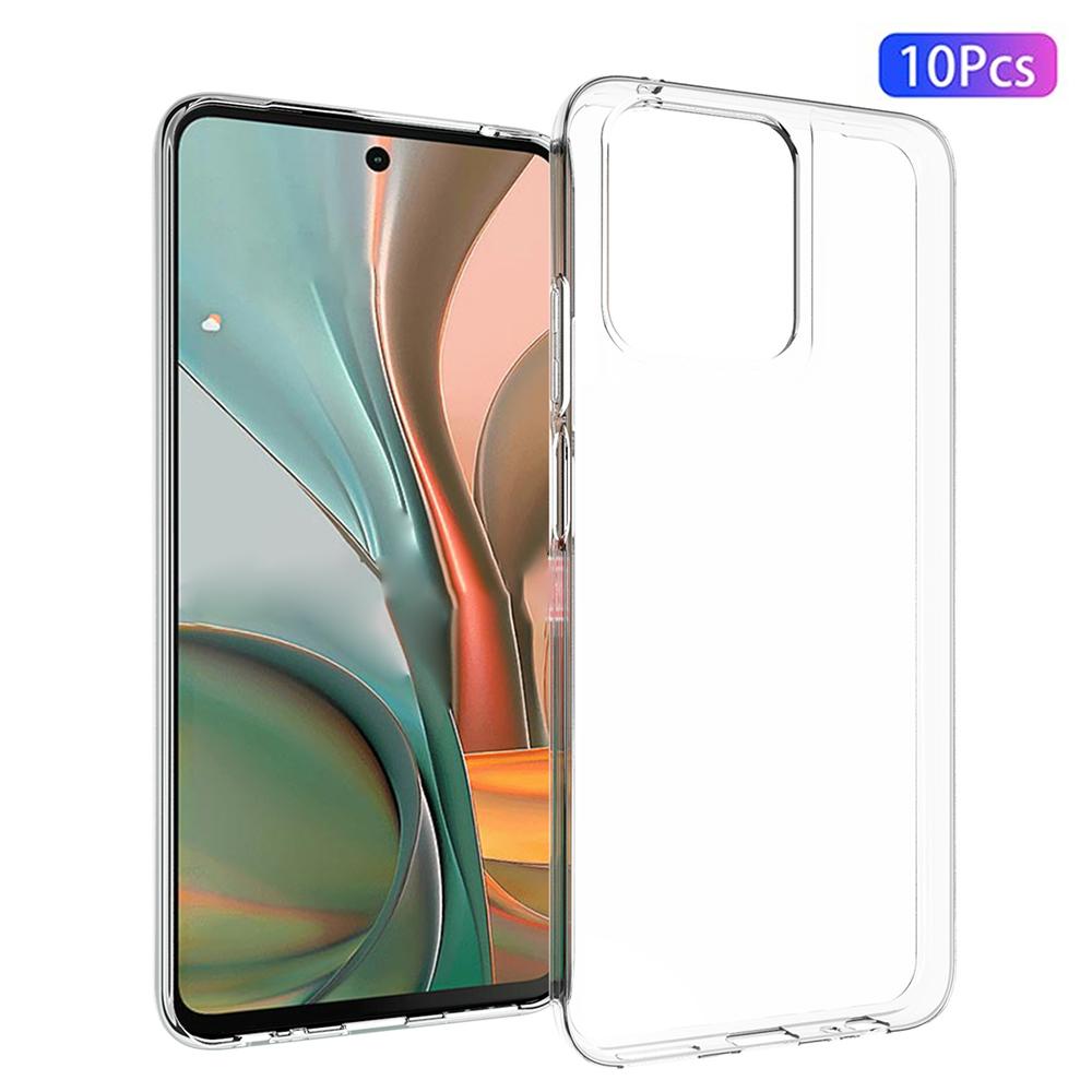 

10 шт./уп. Для Motorola Moto G Play (2025) 4G Чехол Без водяных знаков Защитный прозрачный чехол для телефона из ТПУ A