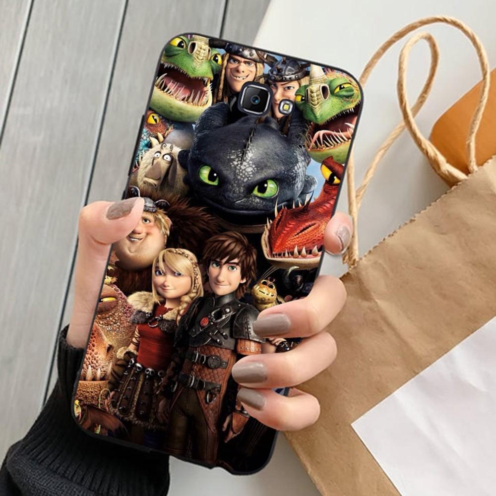 

Lovely couple Toothless Fury Dragon Phone Case For Samsung J 7 plus 7core J7 neo J6 plus prime J6 J4 J5 Mobile Cover Samsung J600