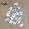 Artificial Pearl 100Pcs Snowflake Decorations Attractive Wear-resistant Cute Decoration DIY Faux for Christmas
