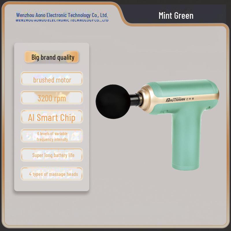 Portable Women's Mini Meridian Massager: Creative Cross-Border Fascia Gun