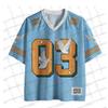 2025 Nieuw Amerikaans God Is Goed Christelijk Mesh Jersey T-shirt V-hals Losse Mode Hip Hop StreetWear Zomer Dames Y2K Casual Top