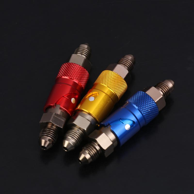 Aluminium An-3 An3 Motorrad Bremsleitung Schlauch Flüssigkeit Schnellverschluss Anschluss Fitting Adapter Kit