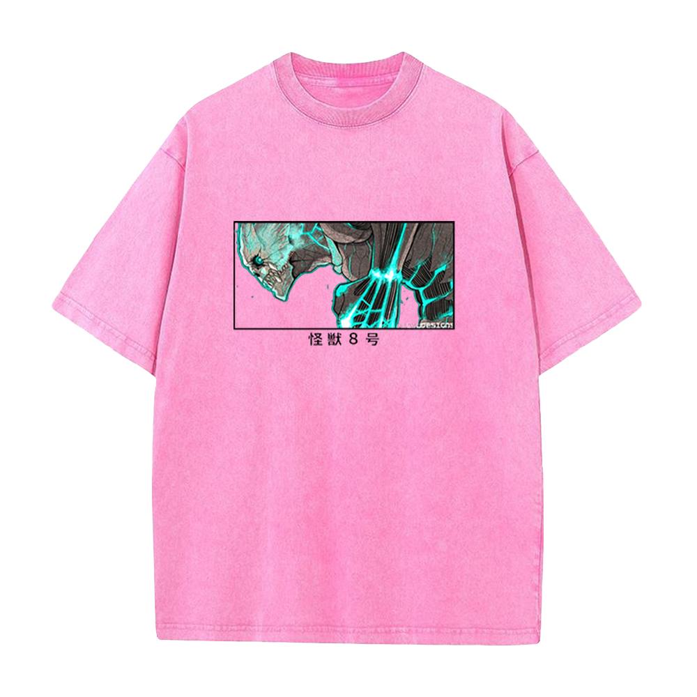 

Men Women Anime Kaiju No Tshirts Short Sleeve Cotton T Shirt Oversized Casual Tshirt Harajuku Comfortable Unisex Tee S
