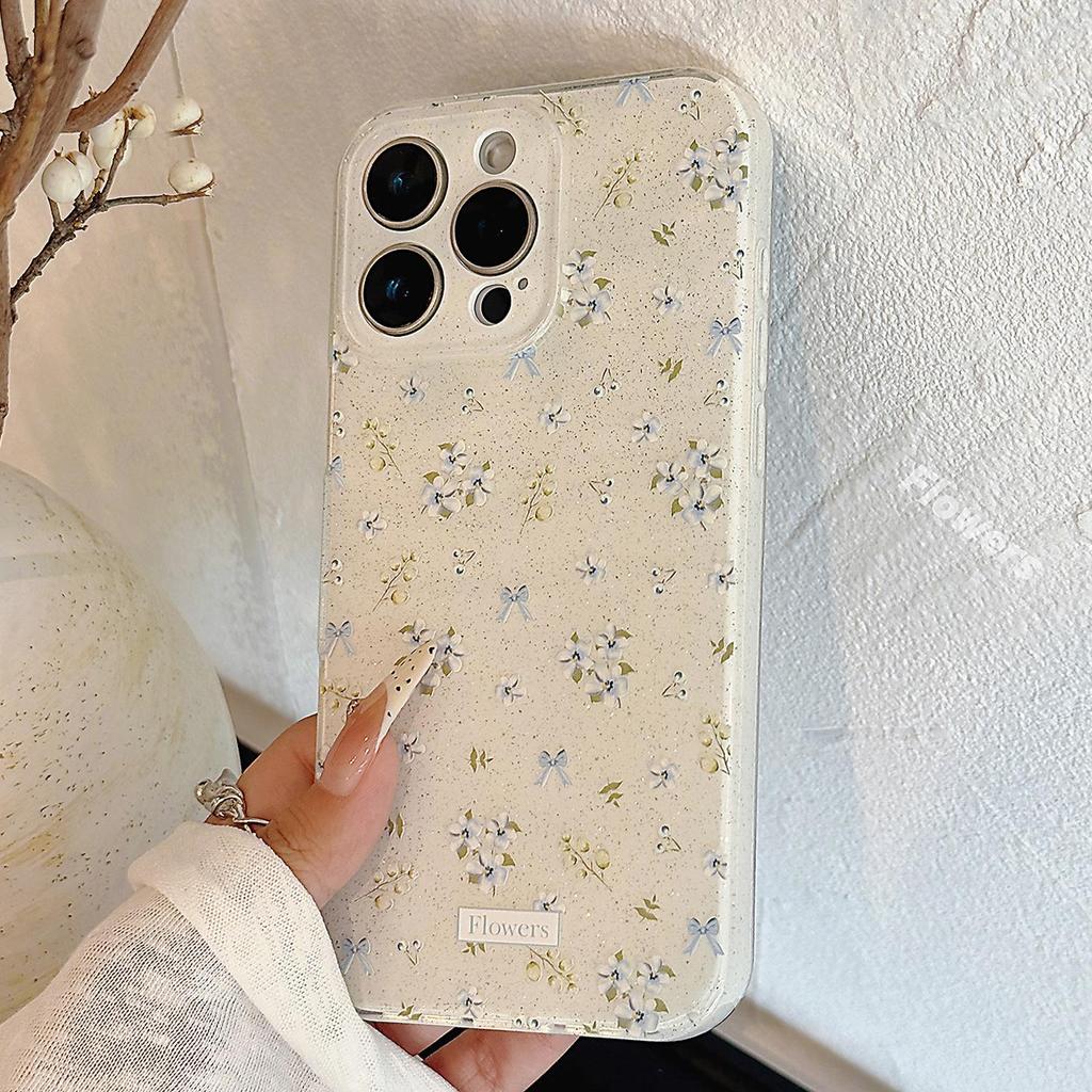 Purple Small Flower Case for iPhone 17 iPhone 17 Pro Max
