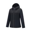 Glory Gold Standard Series Hooded Windproof Fleece Solid Color Zipper Versatile Sports Jacket Women Jackets AFDWB70-3