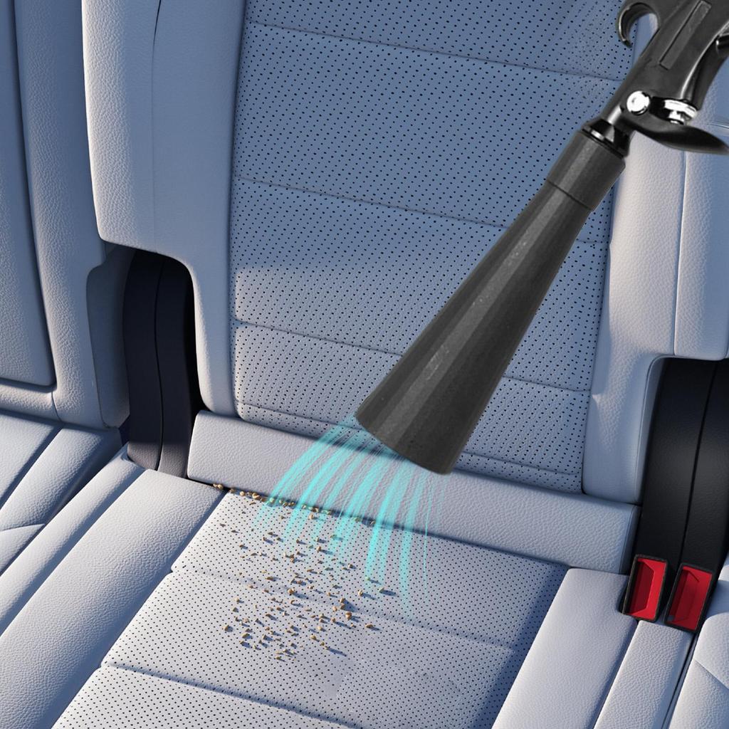 Air Duster Auto Cleaner Handheld Car Interior Cleaning Detailing Blower Kit With Nozzle For Quickly Blasts Dirt Dust Auto