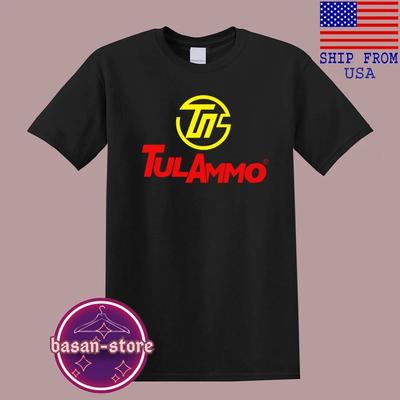 Tulammo Guns Firearms Men's Black T-Shirt Tee Top Unisex