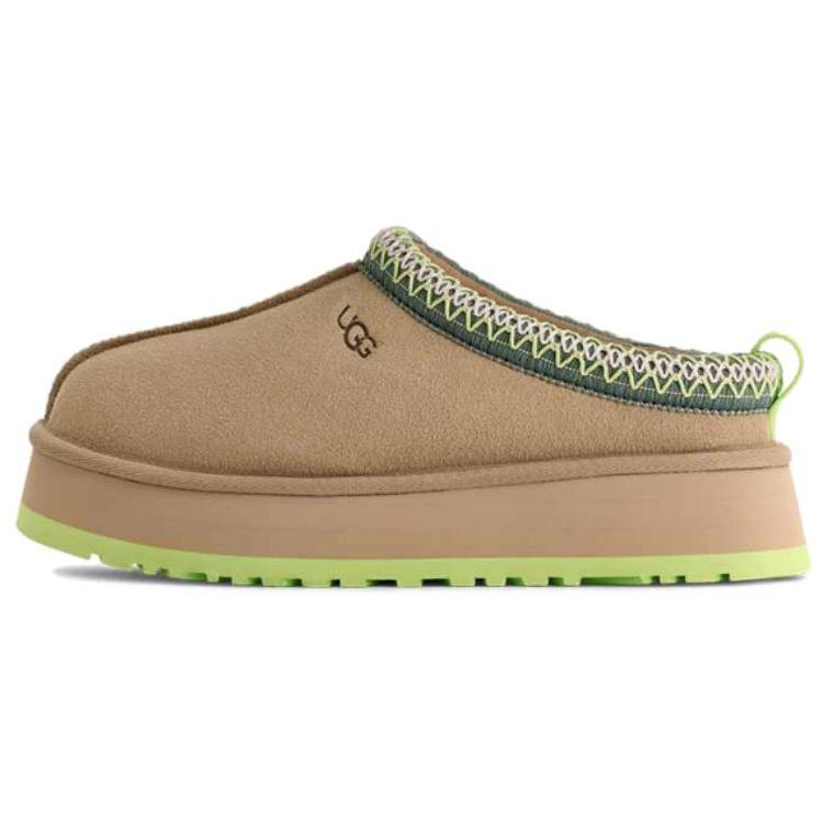 UGG Tazz Minimalist Comfortable Open-Toe Slippers Women Slippers Mustard-Yellow 1122553-MVB