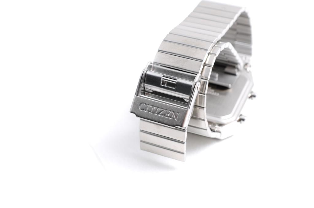 CITIZEN ANA-DIGI TEMP JG2101-78E Analog Digital Vintage Watch NEW