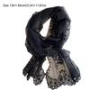 Retro Sunscreen Shawl Long Female Headscarf Versatile Women's Lace Scarf