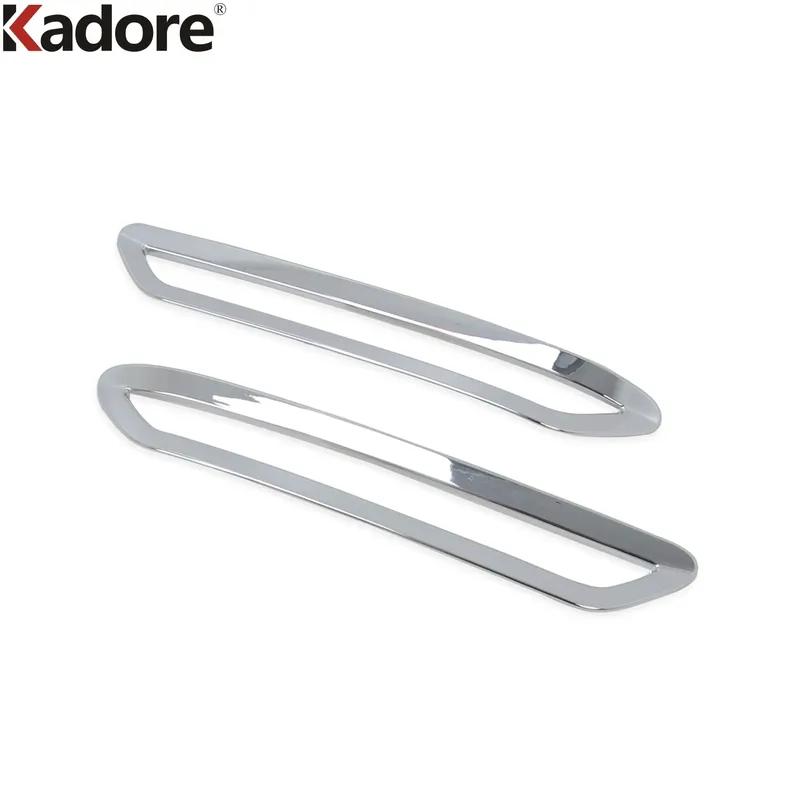 Rear Bumper Fog Light Lamp Cover Trim For Hyundai Sonata    Chrome Car Tail Foglight Foglamp Bezel Trims Accessories