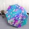 1pc Cherry Blossom Floral Pattern Umbrella with Plastic Handle,Vibrant Cartoon Pattern,Multi-functional UmbrellaPT049