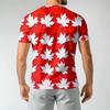 T-shirt Top Décontracté à Col Rond et Manches Courtes Imprimé Plage Hawaïen pour Homme