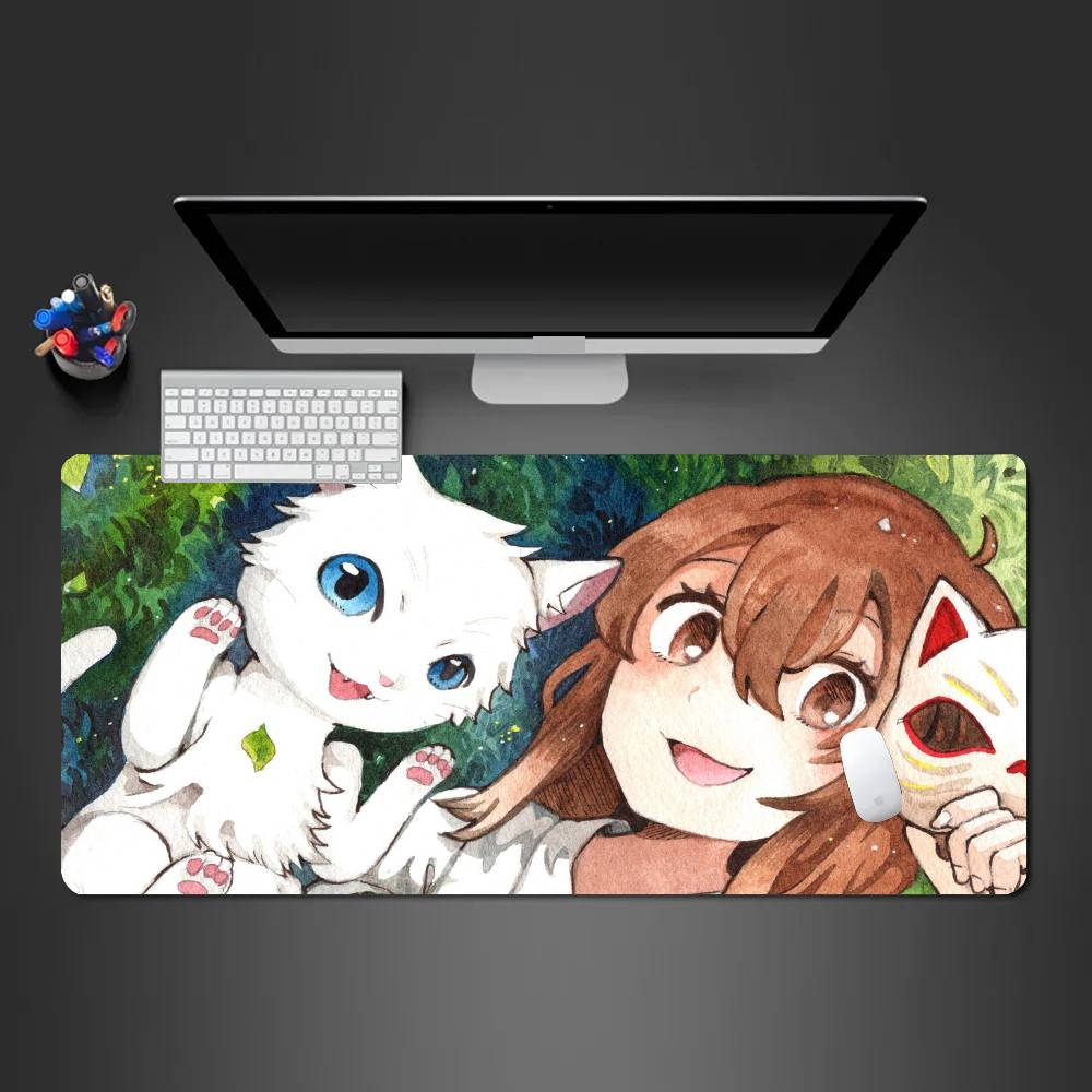 Anime Movie A W-Whisker Away Mousepad Non-slip Suitable For Office Computers Laptops E-sports Game Desk Mats XXL Keyboard