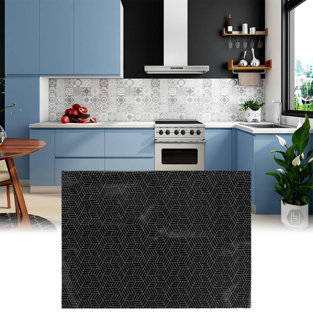 Silikon-Induktionskochfeldmatte, 52 × 78 cm, Kochfeld-Schutzmatte, Induktionskochfeld