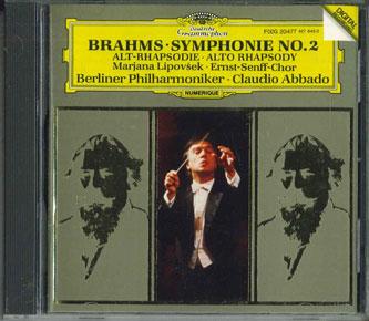

CD - Sym.2 / Alt-rhapsodie: Lipovsek F00G20477 POLYDOR Japan Classical Used
