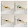 1/2Pcs Faucet Extender Food-Grade Silicone Bathroom Sink Faucet Extender Splash-Proof Wide Waterfall Spout Washing Faucet Tool