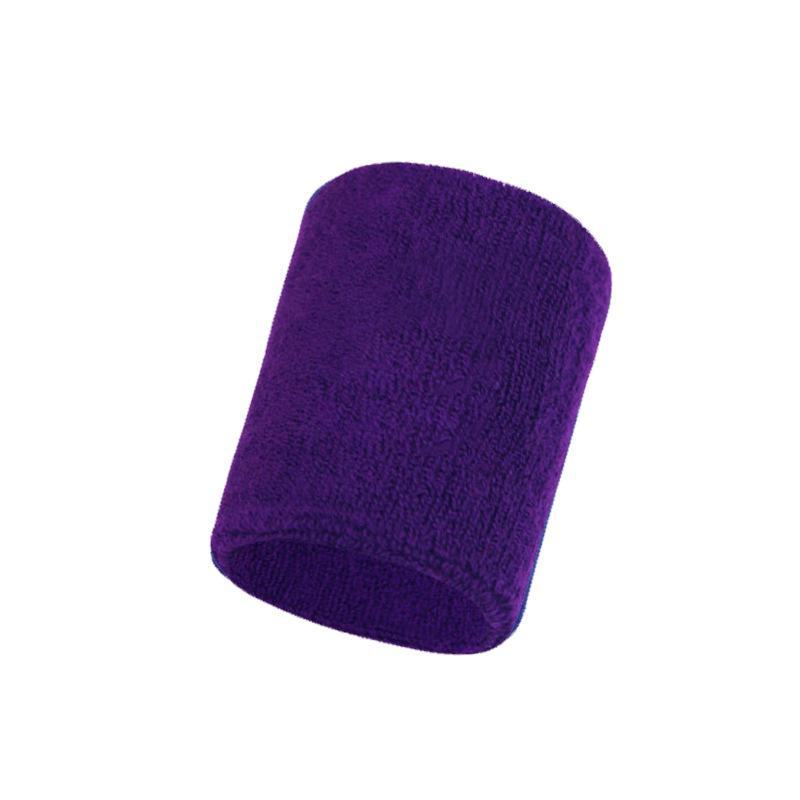 Solid Color Sweat-Absorbing Wristband for Sports & Fitness