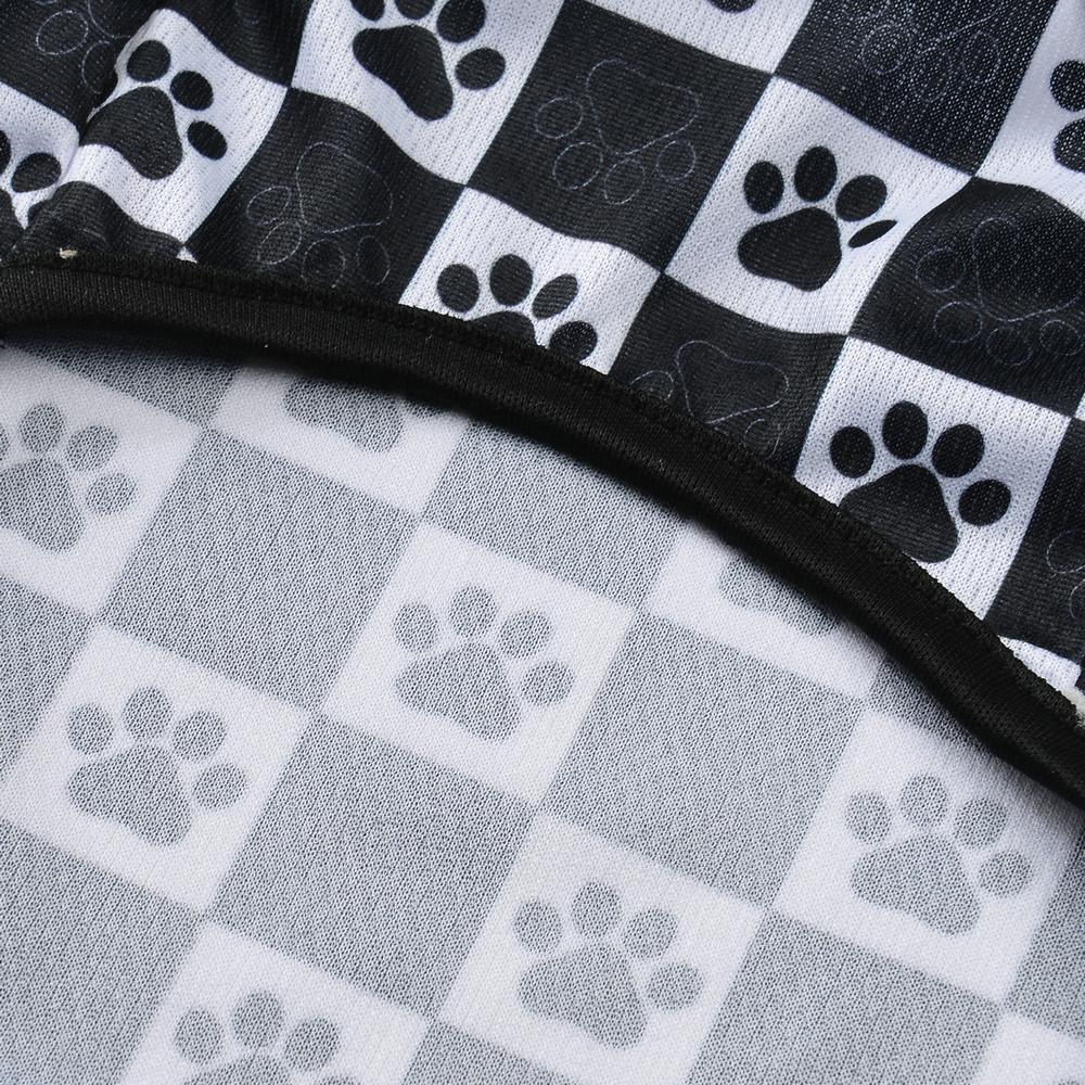 Summer Cat Vest T-shirt Mesh Breathable Paw Print Sphynx Clothes For Small Medium Dog Cats Kitten Puppy Costume Pug Pet Coat