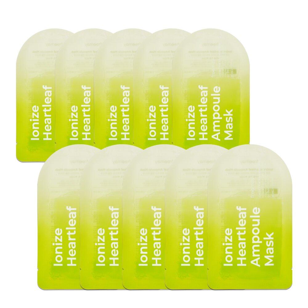 freemay Ionize Heartleaf Ampoule Mask Sheet 10P