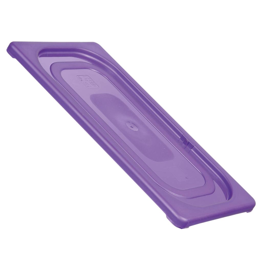 Lid for HACCP Containers for Allergy Sufferers GN 12 Purple HENDI 881712