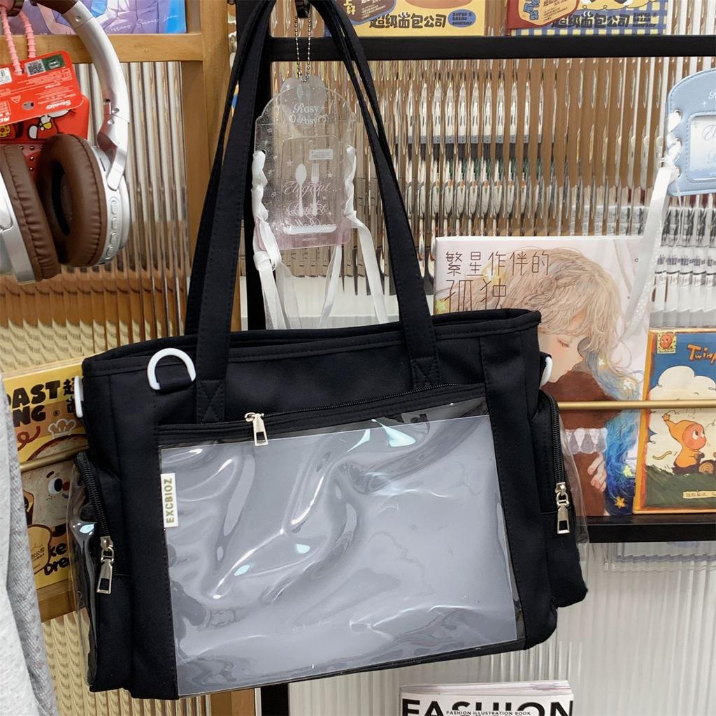 Ita Bag Clear Window Tote Bag Anime Display Shoulder Handbag