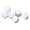 14pcs Blank Dice DIY Board Multi Shape Polyhedral Puzzle Blank Dice Set for Board Game Number
