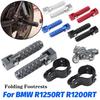 For BMW R1250RT R1200RT R1200 R1250 R 1200 1250 RT 1200RT Accessories Highway Footrest Foot Pegs Pedals Folding Footpegs Clamps