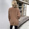 YYFS Giacche e cappotti a maniche lunghe autunno inverno con stampa tinta unita casual alla moda da donna