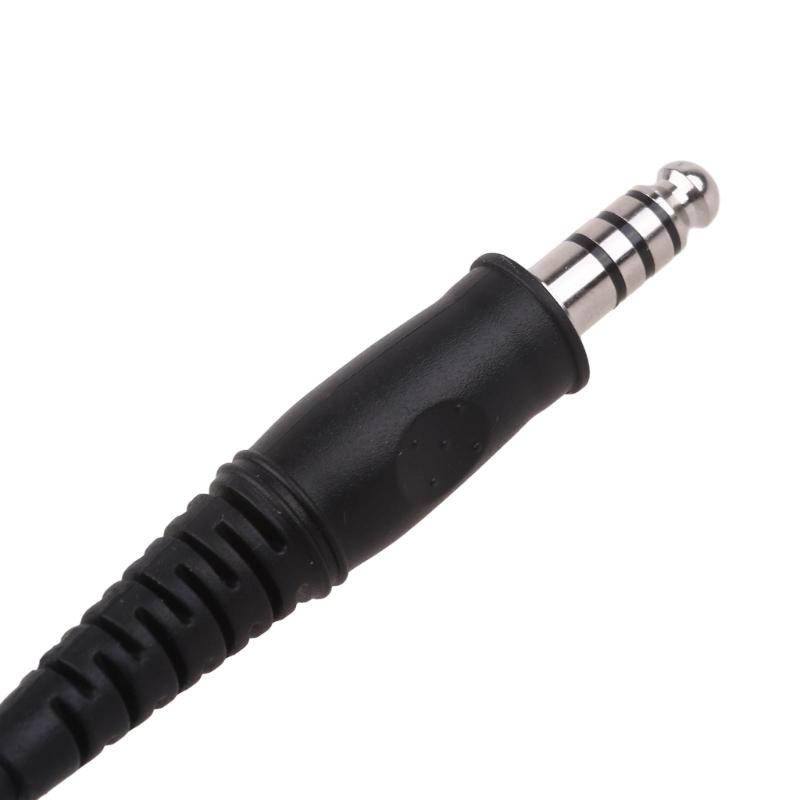 Portable Headphone Adapter Universal Converter Connect Your Headset To Radio or Phone U174 Converter for Indoor Use