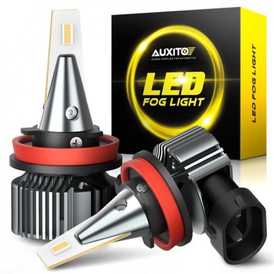 Canbus Error Free Fanless LED Fog Driving Light H11 H16 H8 3000K Yellow Lamps LL