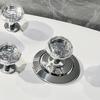Buton de Tragere pentru Vasul de Toaletă, Model cu Strasuri, Buton de Tragere pentru Rezervorul de Toaletă, Protecție Unghii, Buton de Tragere pentru Iubitorii de Manichiură