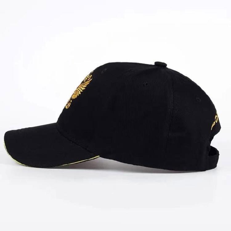 Comfortable Cotton Baseball Caps with Embroidery Russian Emblem for Travel and Leisure Event Women Men Unisex Sun Hat