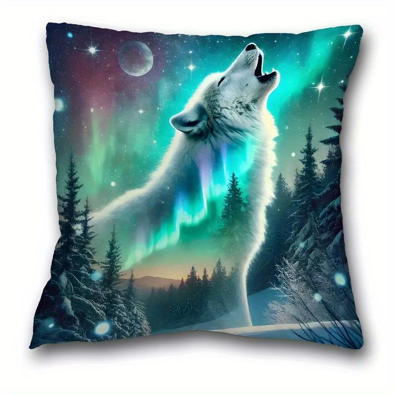Short Plush Material Pillowcaseadorable Animal-Printed Cushion Covers For Every Taste! Sofa Seat Mattress Cover,Home Decoration