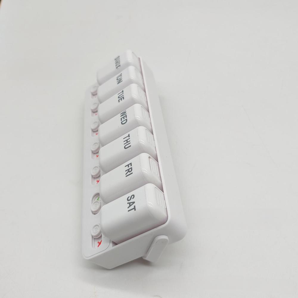 Detachable Weekly Pill Organizer 7-Grid Pill Dispenser Portable Medicine Storage Case  Home