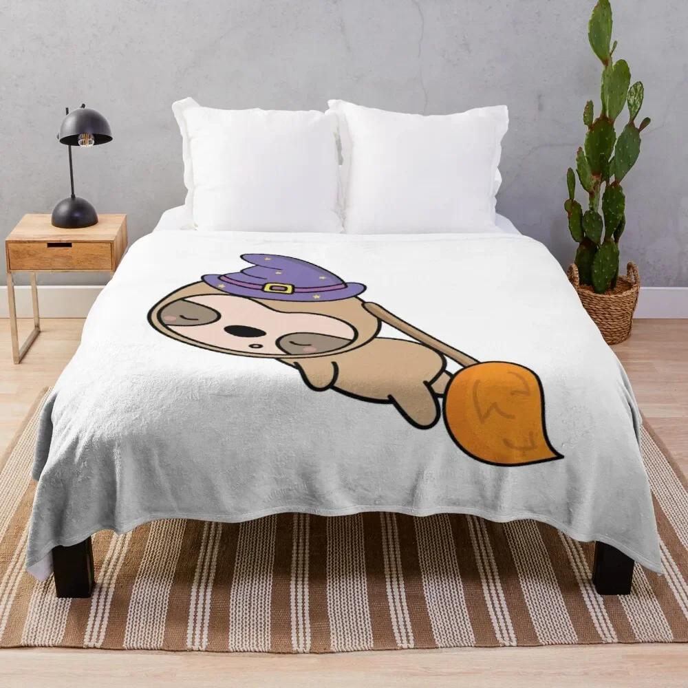 Sloth Flannel Throw Blanket Cute Animals Pattern Blanket for Kids Girls Boys Gifts Warm Lightweight Super Soft for Bed Couch
