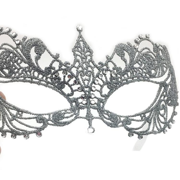 Half Face Mask Rhinestone Party Mask Antique Mask Nightclub Queen Eye Mask Gift
