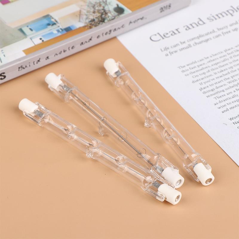 1 lámpara halógena de 100/200/300 W, 118 mm, doble extremo, lineal, R7S