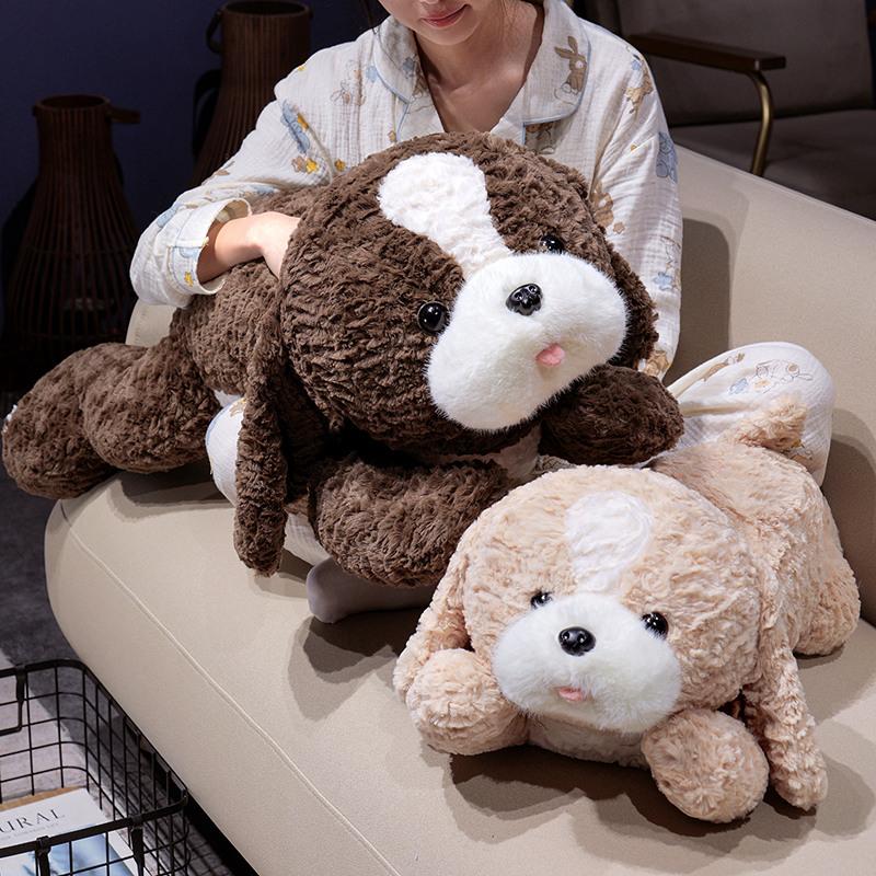 Flauschiger Border Collie Plüschtier Niedlich Weich Hochwertig Cartoon Stofftier Puppe Heimdeko Geschenke für Kinder