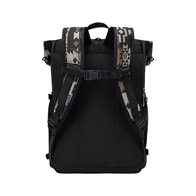 Anta Kyrie Basketball Series Fashion Trend Large Capacity Fabric Backpack Unisex Backpack Black 192541153-2