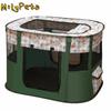 Sturdy Portable Pet Playpen Collapsible Breathable Folding Pet Cage Waterproof Removable Dog Enclosure Puppy